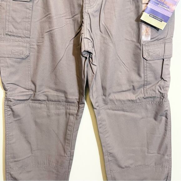 5.11 Tactical Men's Gray Multi Pocket Performance Cargo Pant Size 38 NWT - Picture 3 of 16